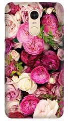 Чохол з квітами на Redmi Note 4 / 4x Рожевий