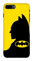 Жовтий чохол для iPhone 7 plus Бетмен