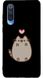 Чорний бампер для Xiaomi ( Сяомі ) Mi9 Котик Пушин
