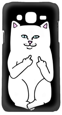 Кот с факами чехол Samsung J500H