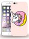 Чехол Единорог+пончик для iPhone 6 / 6s plus