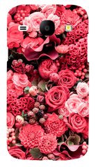 Червоний чохол з Квітами для Samsung Core Prime G360H Троянди