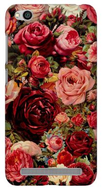 Чохол з трояндами для Xiaomi Redmi 5a Рожевий