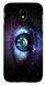 Чехол с текстурой Космоса на Samsung Galaxy j7 17 Черный