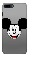 Серый чехол для iPhone 7 plus Микки Маус
