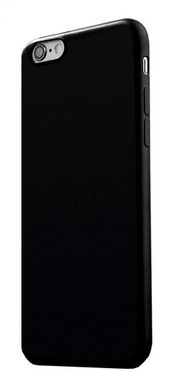 Черная матовая силиконовая накладка для iPhone 6 / 6s