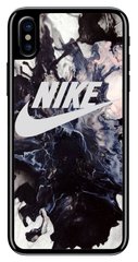 Стильний силіконовий чохол NIKE для Apple iPhone 10 / Х