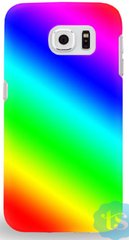 Яркий чехол на Samsung Galaxy S6 Радуга