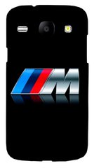 Чохол з логотипом БМВ для Samsung Core Duos Чорний