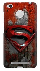 Чехол для Ксиоми (Xiaomi) Redmi 3s логотип Супермена