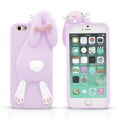 Зайка Moschino iPhone 7  фиолетового цвета