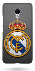 Чехол с логотипом Реал Мадрид для Meizu M5 mini Серый