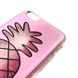Чохол з Блискучим ананасом для iPhone 6 / 6s Рожевий