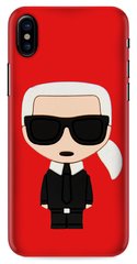 Чехол Karl Lagerfeldна iPhone 10 / X / XS Купити Київ Red