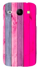 Розовый бампер с Текстурой дерева на Samsung Core Prime G360H