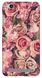 Рожевий чохол з квітами для Xiaomi Redmi 5a