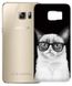 Грустный котик чехол для Samsung Galaxy S6 edge