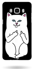 Чохол Samsung J5 (2016) Кот з факами на чорному фоні