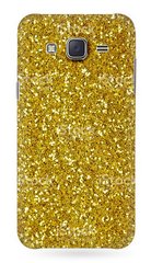 Чехол накладка на Samsung j5 2015 Текстура золота