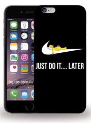 Чехол с логотипом Найк на iPhone 6 / 6s Гомер Симпсон