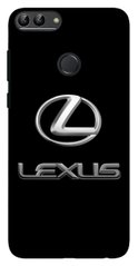 Чорний чохол для Huawei P Smart Логотип Lexus