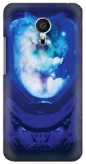 Синий чехол с картинкой на заказ для Meizu M3 note Starset