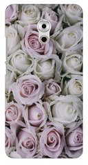 Чохол накладка з Трояндами для Meizu Pro 6 Plus Білий