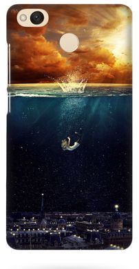 Чехол с абстракцией на Xiaomi Redmi 4x Море
