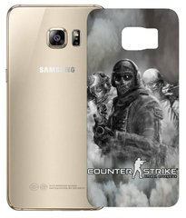 Серый бампер на Samsung G935 Counter Strike