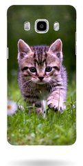 Чехол  Samsung J7 2016 (J710H) с котиком