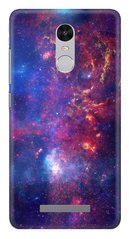 Чохол з текстурою космосу на Xiaomi Note 3 фіолетовий