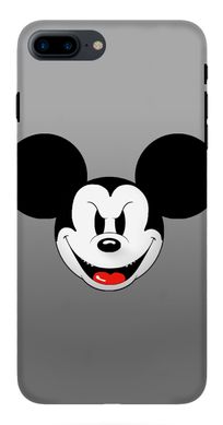 Сірий чохол для iPhone 8 plus Міккі Маус