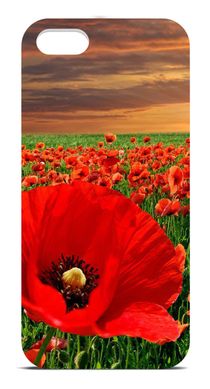 Чехол накладка с Природой на iPhone 5 / 5s / SE Цветы