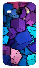 Дизайнерський чохол на Galaxy Core Duos Текстура кубів