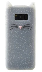 Силіконовий чохол для Samsung Galaxy S8 Вушка котика