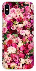 Розовый чехол для iPhone XS Max Розы