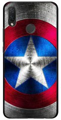 Чехол с щитом Капитана Америки на Huawei P Smart Plus Прочный
