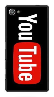 Чехол с логотипом YouTube на Sony Xperia Z5 Compact Популярный