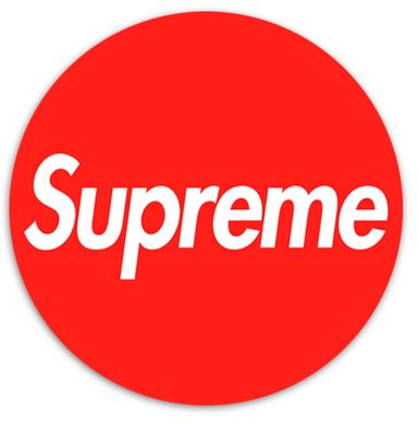 Яркий держатель для телефона ( popsocket ) Логотип Supreme