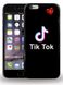 Прочный чехол с лого TIK TOK для Айфон 6 / 6s Соц сеть