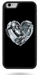 Чехол на подарок парню с Сердцем для iPhone 6 / 6s Черный