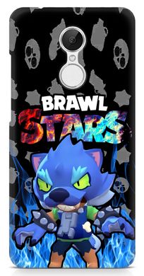Чехол game Brawl Stars для Xiaomi Redmi 5 Леон Оборотень