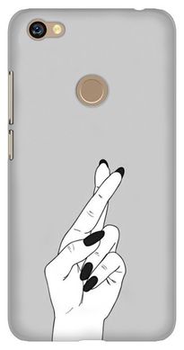 Серый чехол с картинкой на заказ для Redmi Note 5a prime