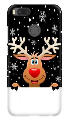 Різдвяний бампер для Xiaomi Mi A1 / 5x Олень Рудольф