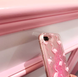 Рожевий чохол з Фламінго для iPhone 8 Plus Рідкий блиск
