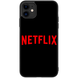 Чехол с надписью Netflix на iPhone 11 Защитный