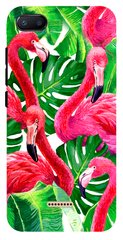 Чехол с Фламинго на Xiaomi Redmi 6a Яркий
