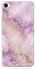 Чехол накладка с Текстурой мрамора на Meizu U20 Популярный