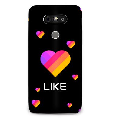 Чорний бампер з логотипом Лайк LG G5 Улюблений додаток