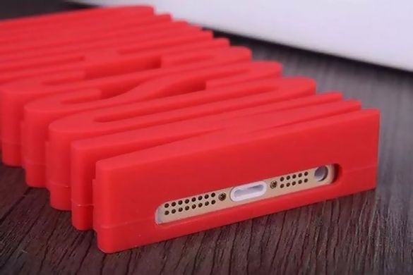 Чехол Москино на iPhone 6 / 6s Красный